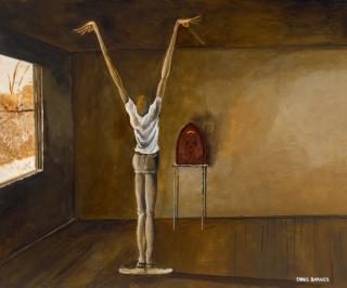 Ernie Barnes - The Maestro 20 x 24 in. (50.8 x 61 cm.)