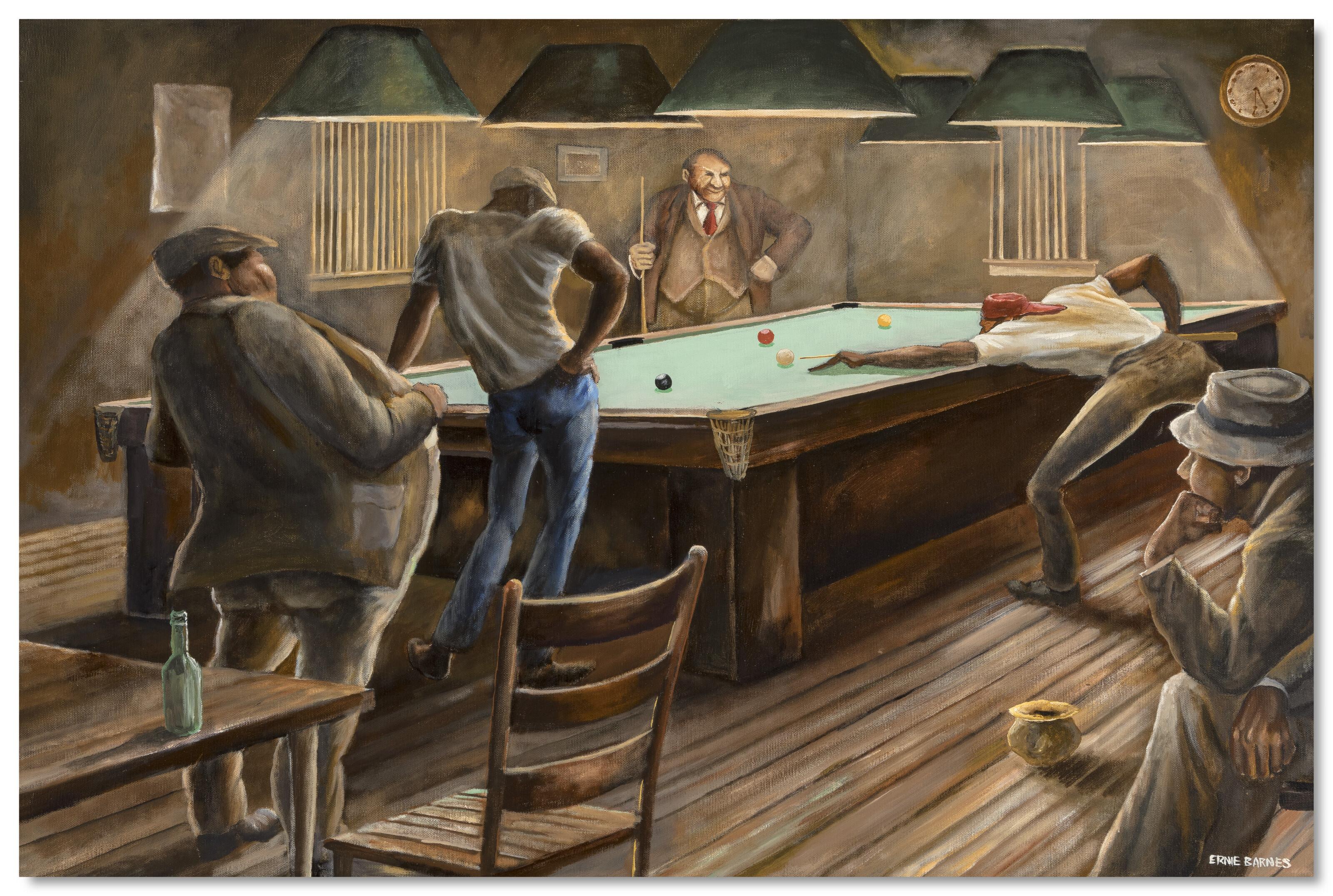 Ernie Barnes - The Winning Shot