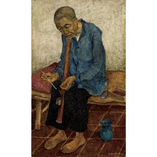 Ernst Agerbeek - The Opium Smoker