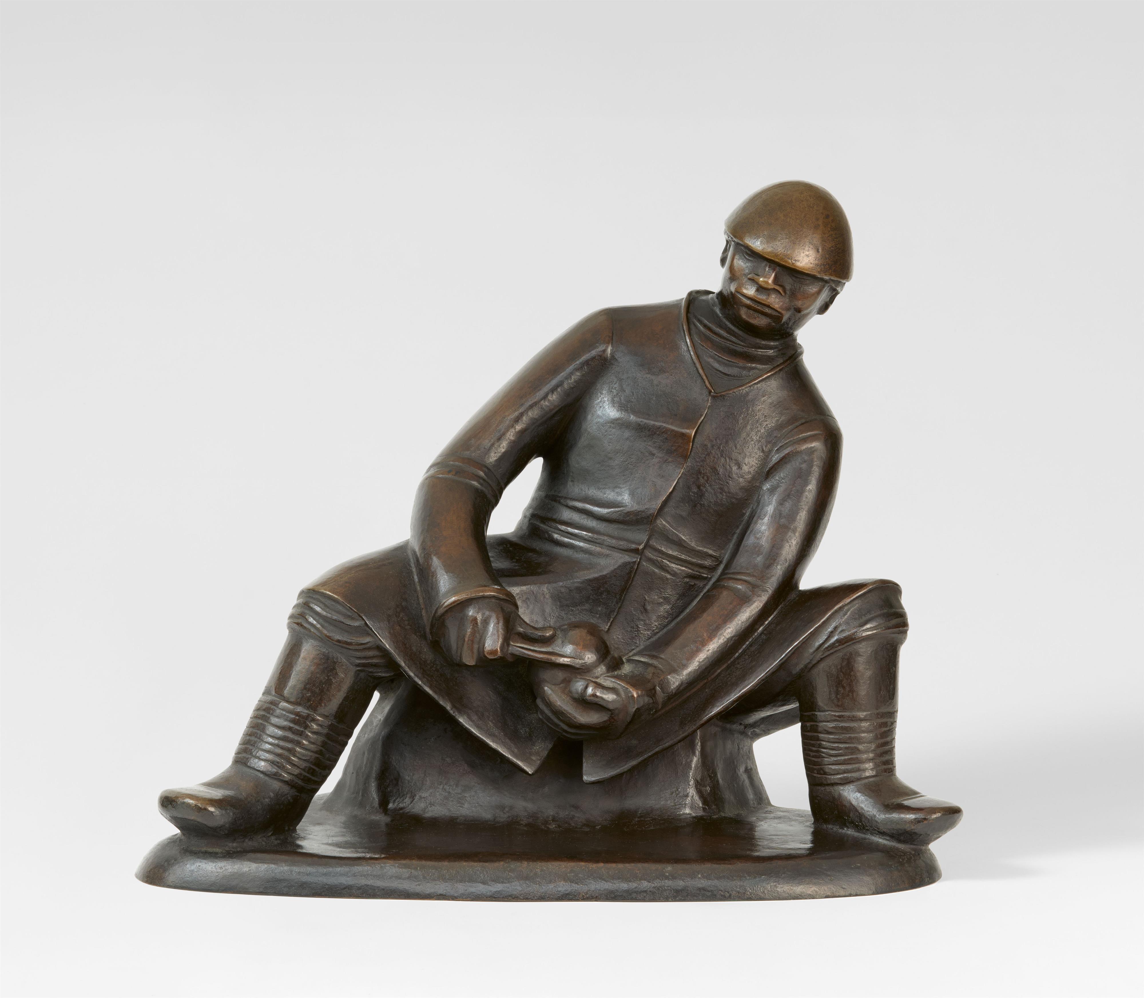 Ernst Barlach - Der Melonenesser