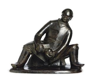 Ernst Barlach - Der Melonenesser