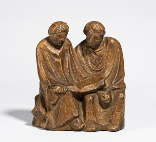 Ernst Barlach - Die Lesenden Mönche II (Die Buchleser).
