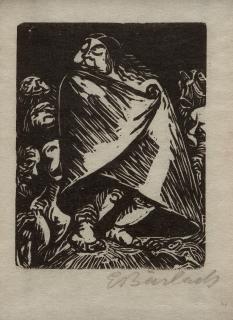 Ernst Barlach - Die Schneckenhexe aus: Walpurgisnacht