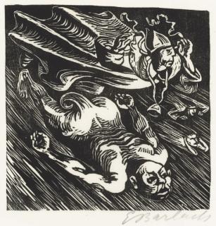 Ernst Barlach - Goethe Walpurgisnacht: four plates (Schult 210-212, 216)