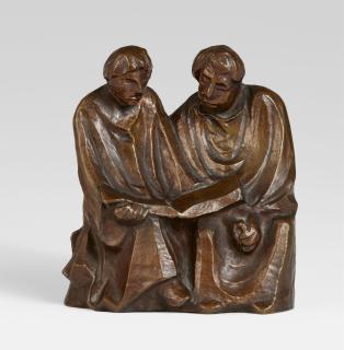 Ernst Barlach - Lesende Mönche II (Die Buchleser)