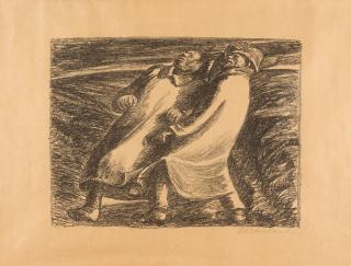Ernst Barlach - Panischer Schrecken.
