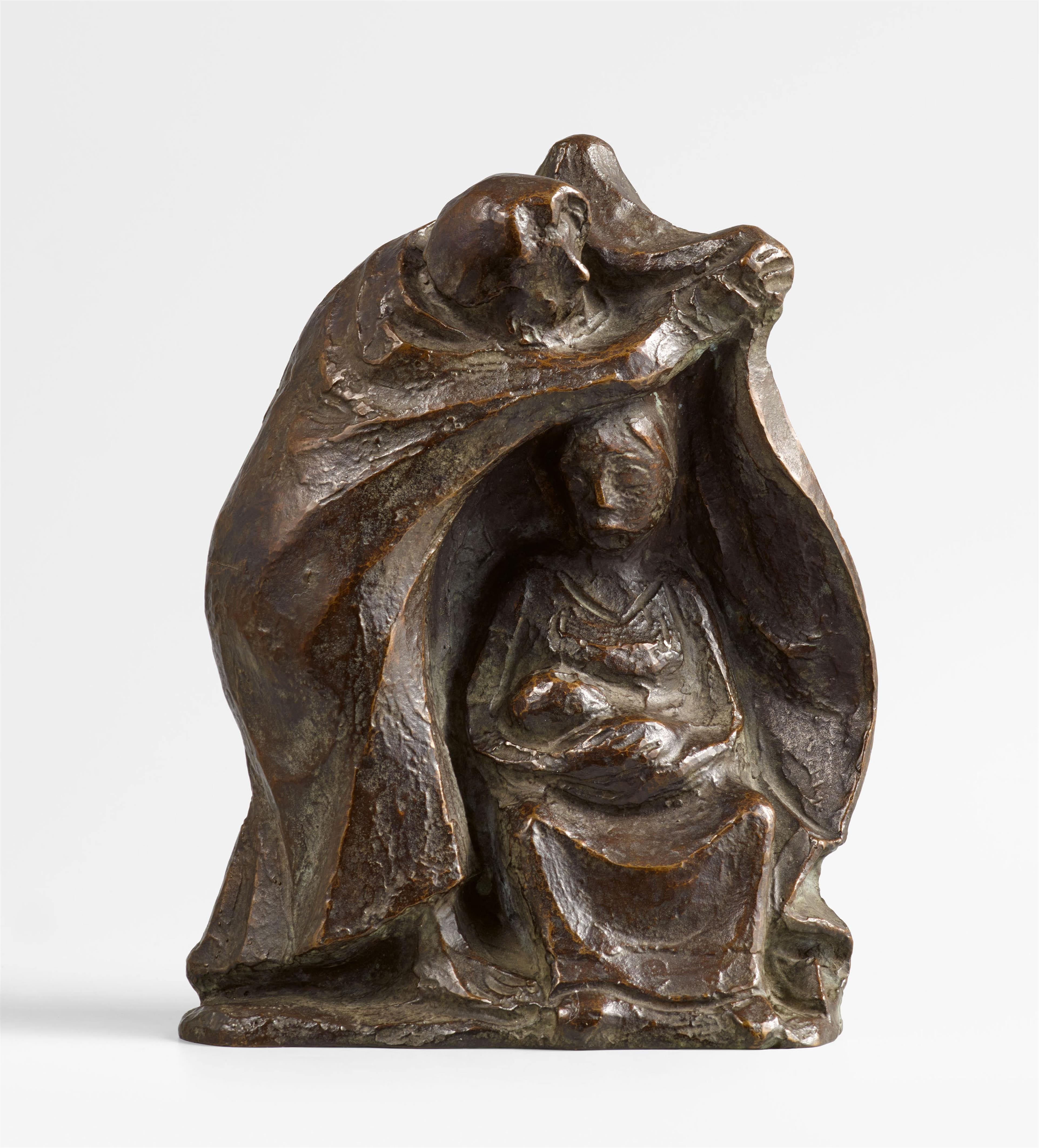 Ernst Barlach - Ruhe auf der Flucht I