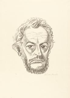 Ernst Barlach - Selbstbildnis II