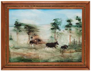 Ernst Billgren - \'Familj i skogen\'