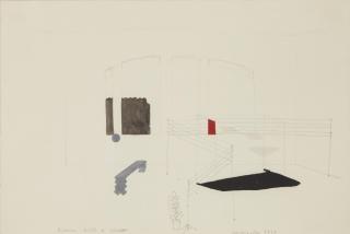 Ernst Caramelle - Un ensemble de deux oeuvres sur papier  (i) Virtuositat is nicht genug  (ii) Room with a view