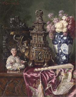 Ernst Czernotzky - Oriental still life