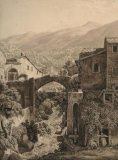 Ernst Fries - „A Subiaco“.