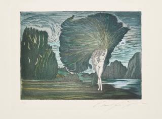 Ernst Fuchs - Baum der Aphrodite.