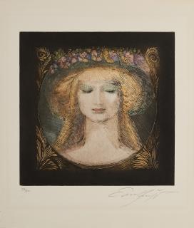 Ernst Fuchs - Flora erwacht.