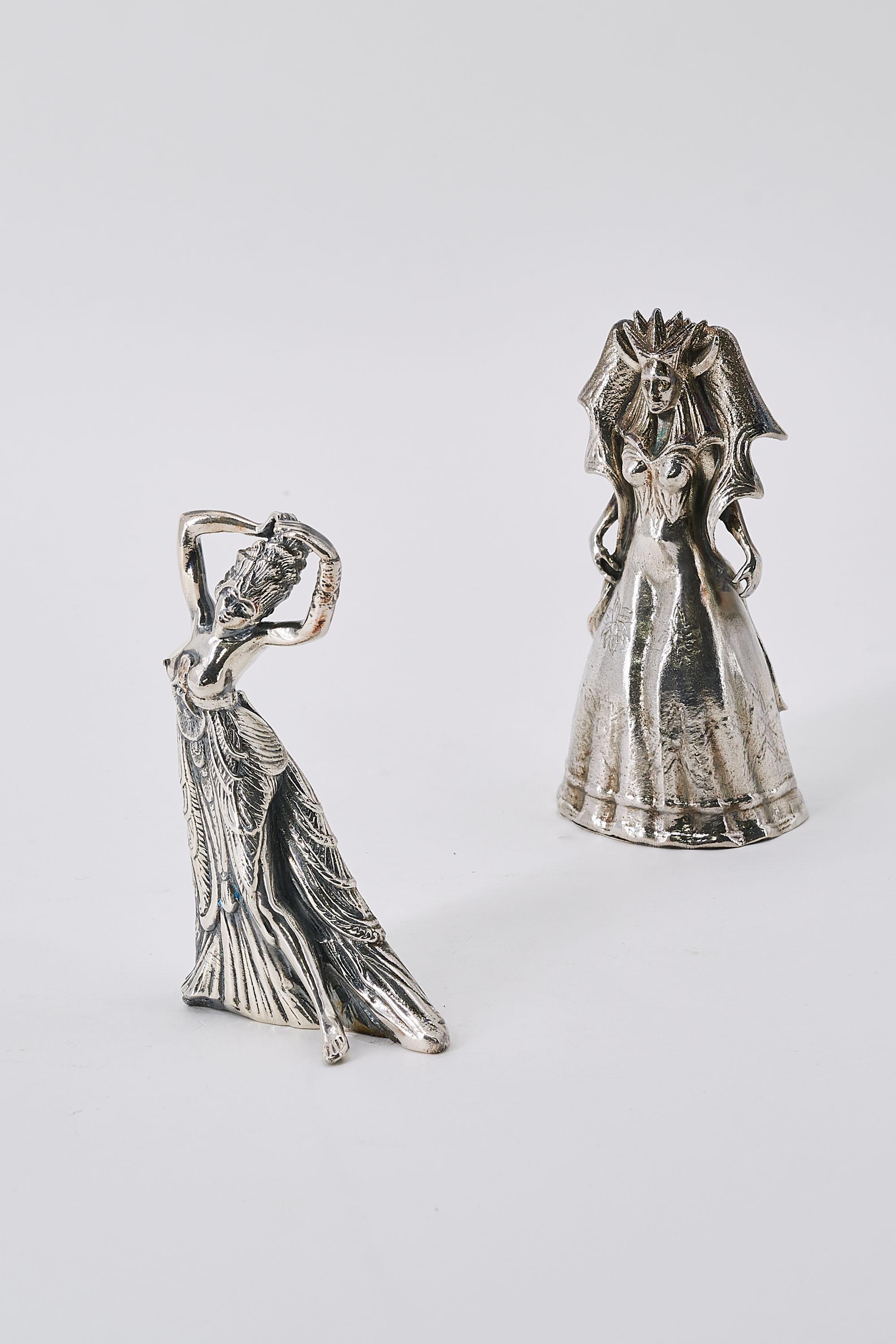 Ernst Fuchs - Konvolut von 2 Bronzen.