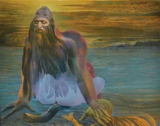 Ernst Fuchs - Neptun U. Nixe