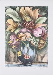 Ernst Fuchs - Ohne Titel.