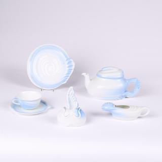 Ernst Fuchs - Teeservice Zaubersee.