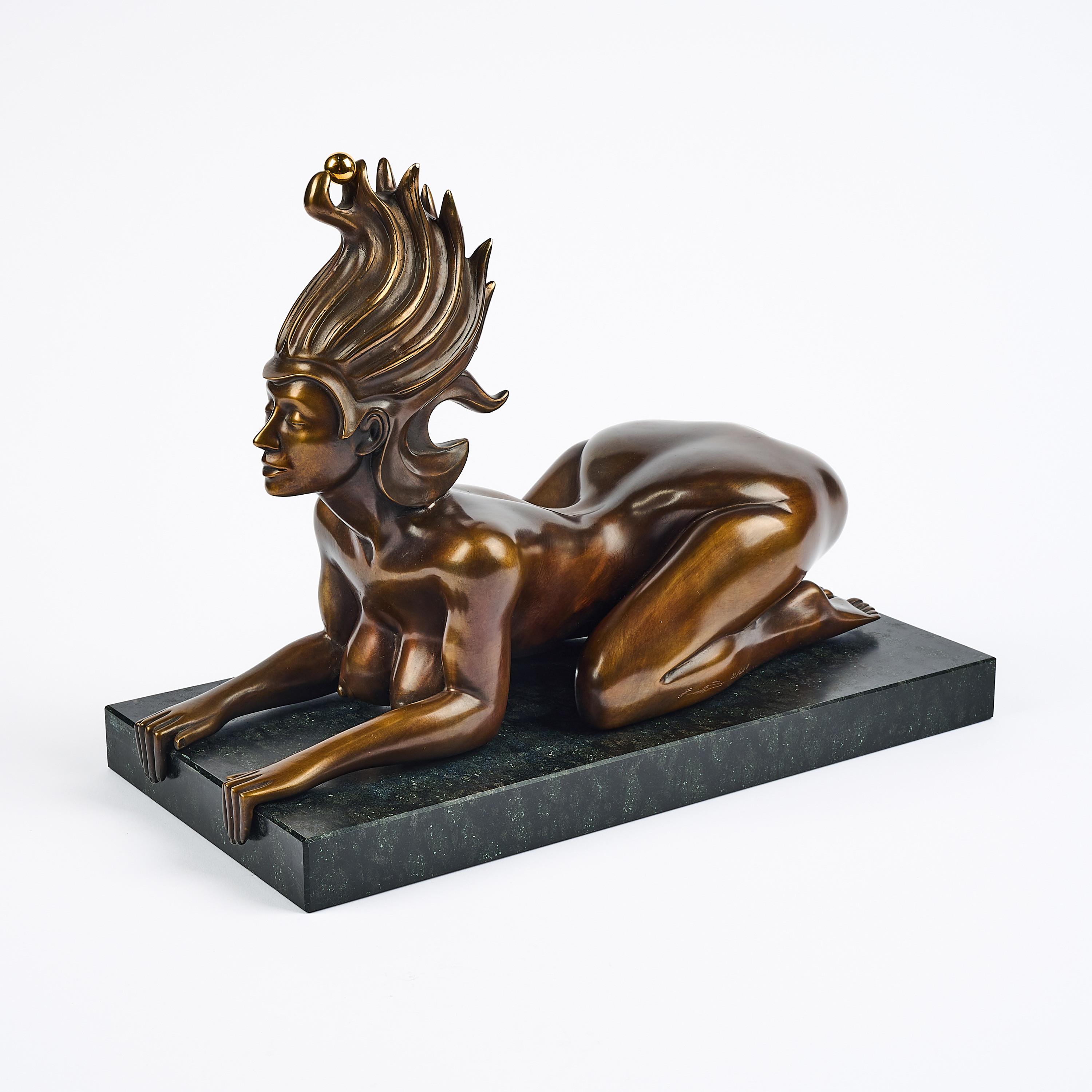 Ernst Fuchs - Wiener Sphinx.