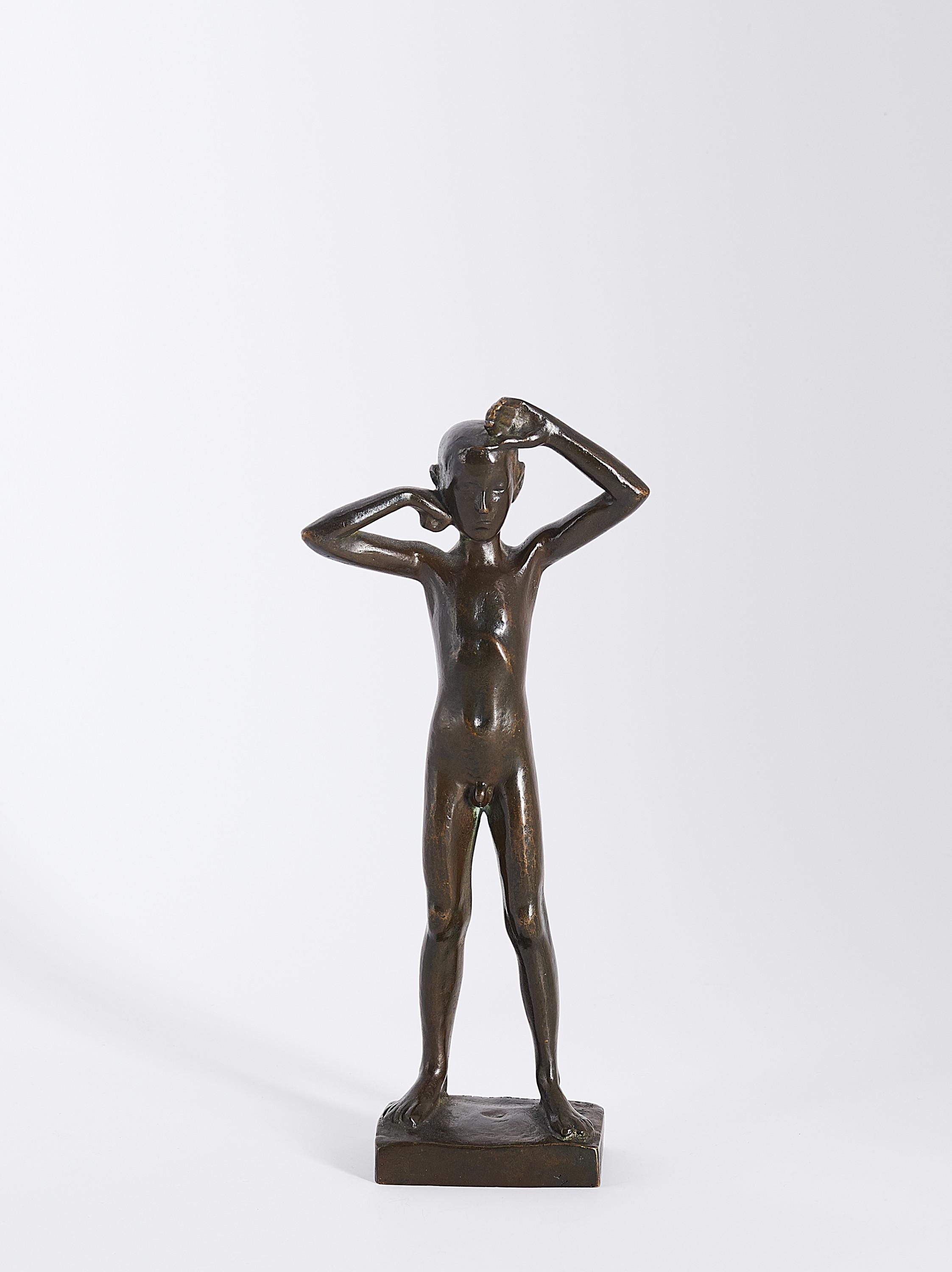 Ernst Gottschalk - Stehender Akt.