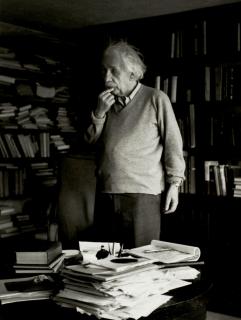 Ernst Haas - Einstein, Princeton, NJ