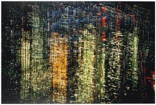 Ernst Haas - Lights Of New York City, 1970