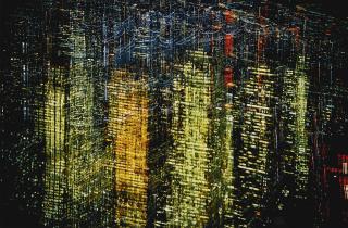 Ernst Haas - \'Lights Of New York City, Usa\'