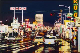 Ernst Haas - Route 66, Albuquerque, New Mexico