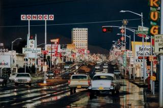 Ernst Haas - Route 66, Albuquerque, New Mexico