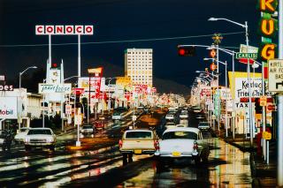 Ernst Haas - Route 66, Albuquerque, New Mexico