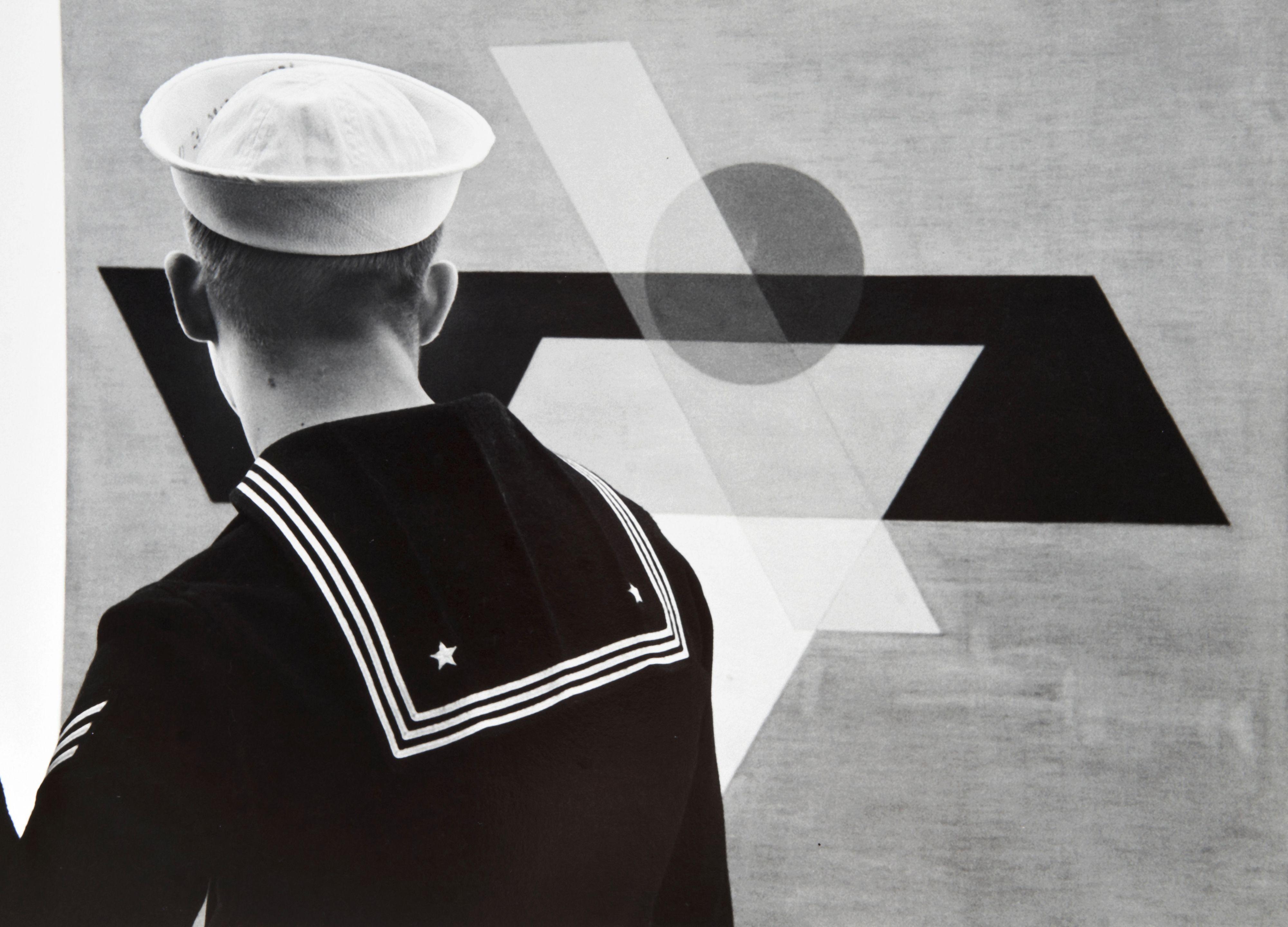 Ernst Haas - Sailor, Guggenheim Museum, NYC