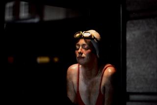 Ernst Haas - Swimmer, New York, USA