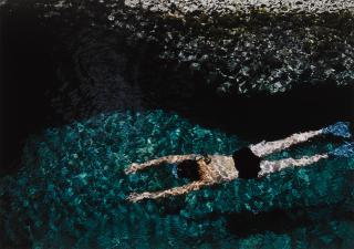 Ernst Haas - The Swimmer, Greece