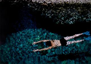 Ernst Haas - The Swimmer