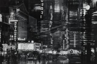Ernst Haas - Times Square Reflection, New York City