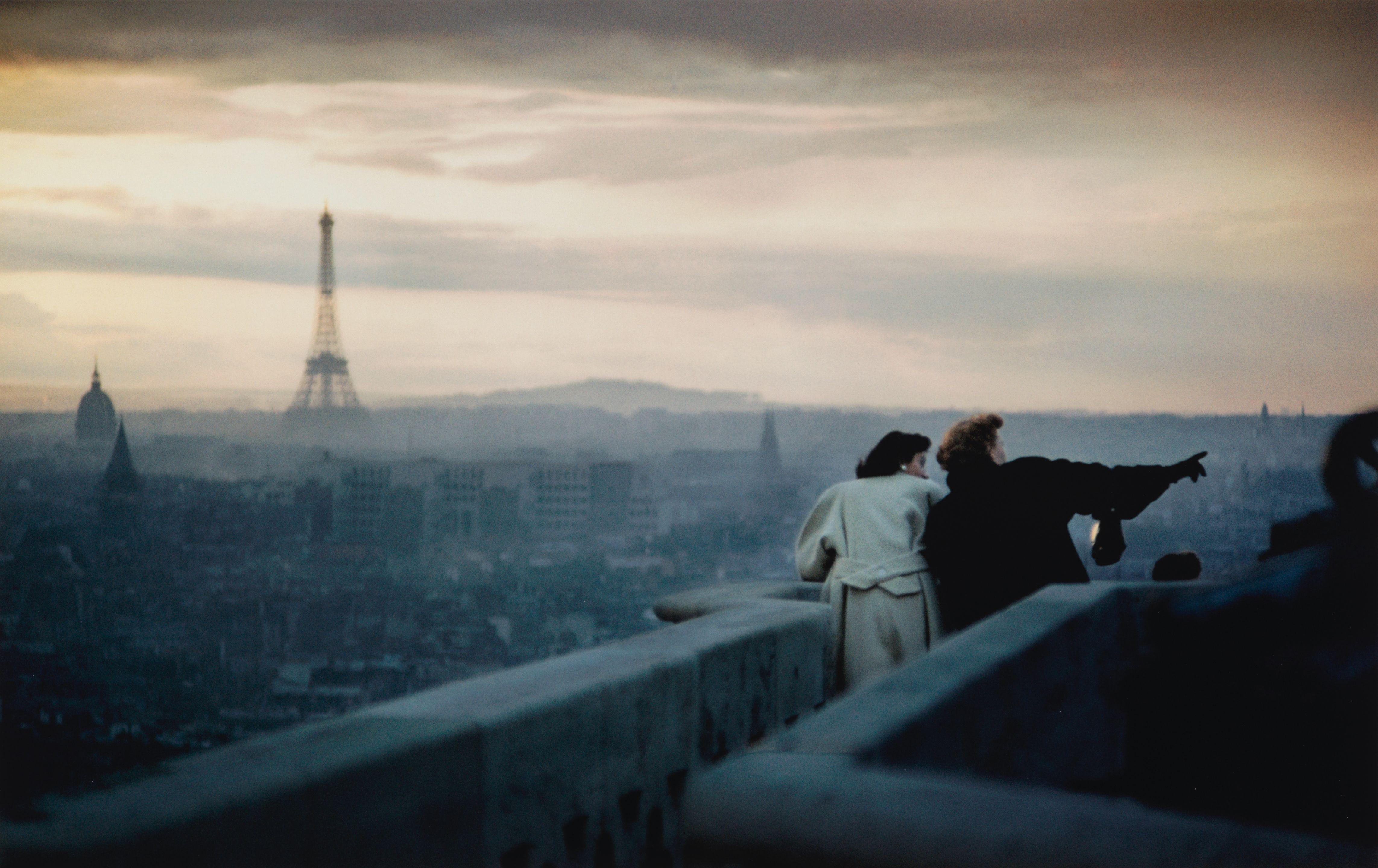 Ernst Haas - View from Notre Dame, Paris