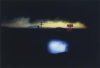 Ernst Haas - \'Western Skies Motel, Colorado\'