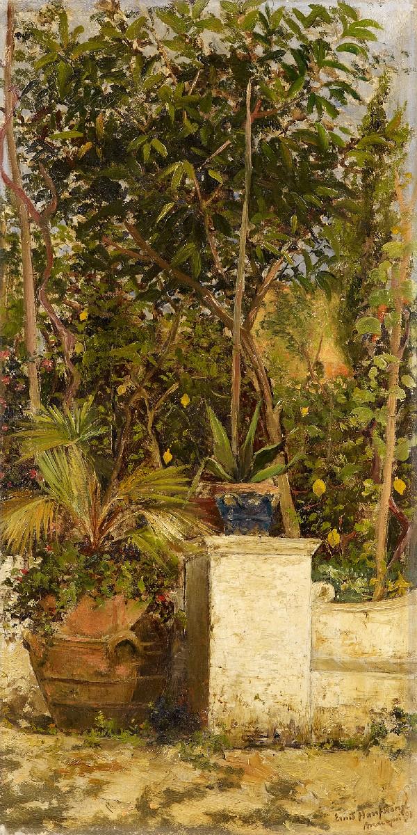Ernst Hanfstängl - Garten auf Capri