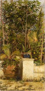 Ernst Hanfstängl - Garten auf Capri