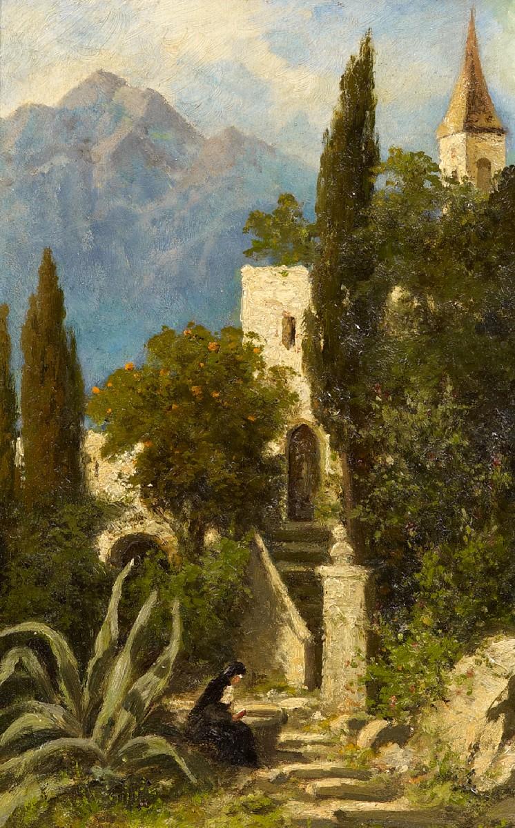 Ernst Hanfstängl - Sizilianisches Kloster