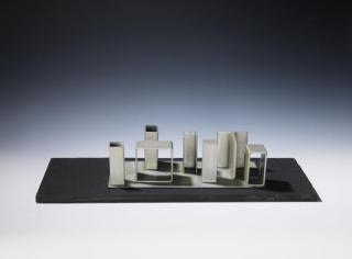 Ernst Hermanns - Studie: verschiedene Flächenelemente