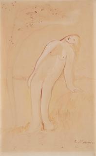 Ernst Josephson - The Woman and the Bird