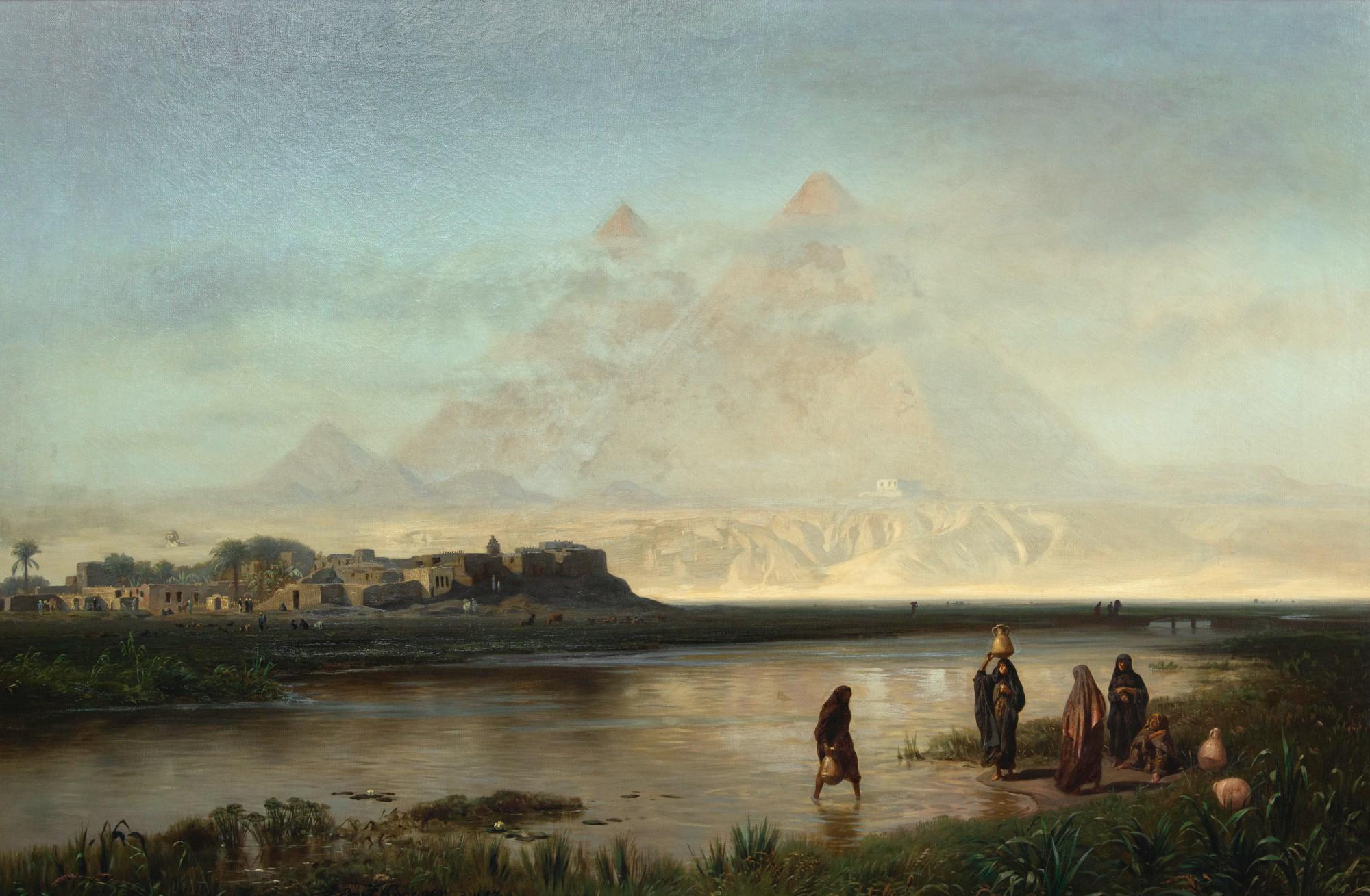 Ernst Koerner - The Pyramids At Giza