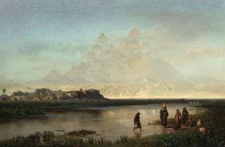 Ernst Koerner - The Pyramids At Giza