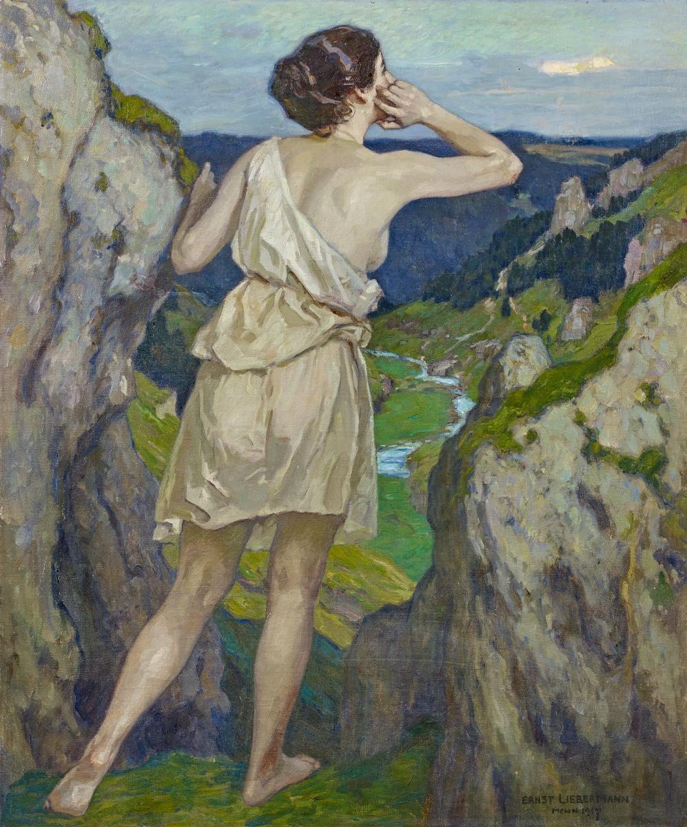 Ernst Liebermann - Weiter Blick ins Tal