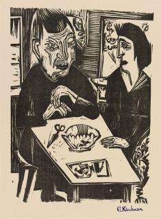 Ernst Ludwig Kirchner - Alte und junge Frau