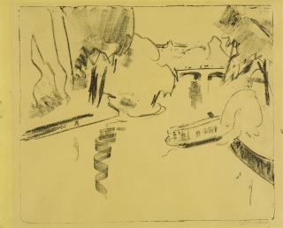 Ernst Ludwig Kirchner - An der Alster.