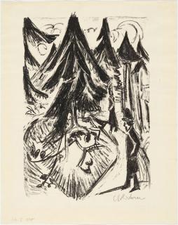 Ernst Ludwig Kirchner - Ausflug. 1916.