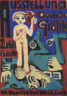 Ernst Ludwig Kirchner - Ausstellung Deutsche Grafik im Kunstsalon Wolfsberg