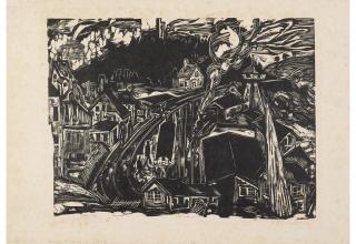 Ernst Ludwig Kirchner - Bahnhof Königstein im Taunus